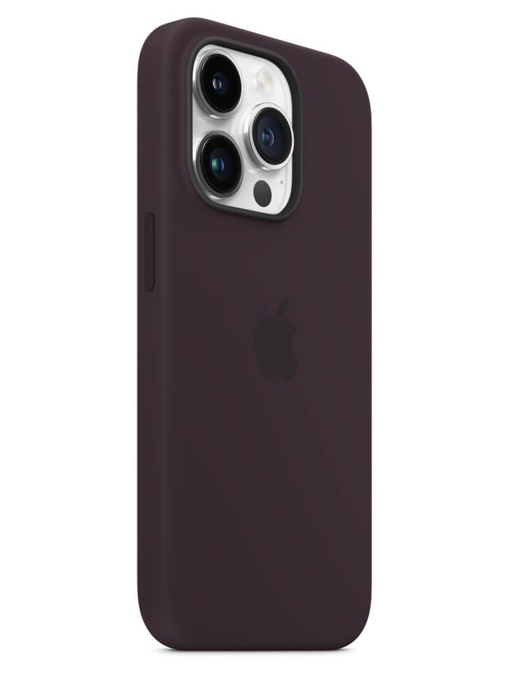Оригинален Силиконов Калъф за iPhone 14 Pro, Silicone Magsafe Case MPTK3ZM/A, Тъмно Лилав (6)