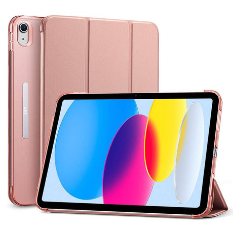 Калъф за iPad 11th 2025/ 10th 2022, ESR Ascent TriFold Case, Розов