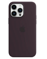 Оригинален Силиконов Калъф за iPhone 14 Pro Max, Silicone Magsafe Case MPTX3ZM/A, Тъмно Лилав (3)