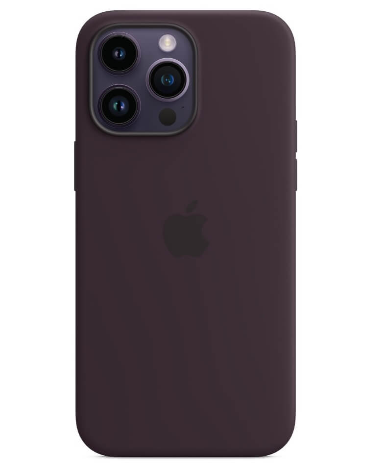Оригинален Силиконов Калъф за iPhone 14 Pro, Silicone Magsafe Case MPTK3ZM/A, Тъмно Лилав