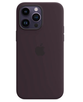 Оригинален Силиконов Калъф за iPhone 14 Pro Max, Silicone Magsafe Case MPTX3ZM/A, Тъмно Лилав