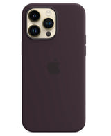 Оригинален Силиконов Калъф за iPhone 14 Pro, Silicone Magsafe Case MPTK3ZM/A, Тъмно Лилав (2)