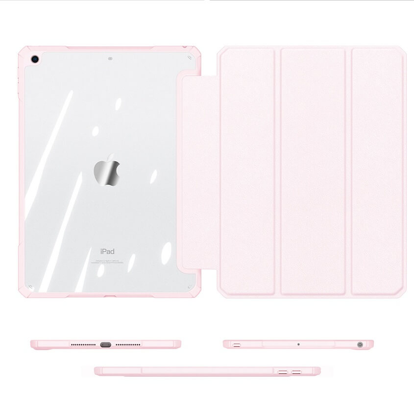 Калъф за iPad 9/ 8/ 7 10.2", Dux Ducis Copa Case, Розов (4)