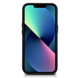 Magsafe Калъф от Естествена Кожа за iPhone 14 Pro Max, iCarer Leather Case, Черен (2)