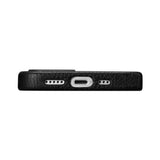 Magsafe Калъф от Естествена Кожа за iPhone 14 Pro, iCarer Leather Case, Черен (8)
