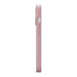 Magsafe Калъф от Естествена Кожа за iPhone 14 Pro, iCarer Leather Case, Розов (7)
