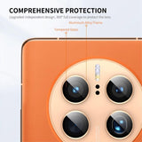 Протектор за Камерата на Huawei Mate 50 Pro, GKK LensRing Glass, Златист (2)