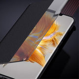 Активен Калъф за Huawei Mate 50 Pro, Smart Book Car Design Case, Черен (6)