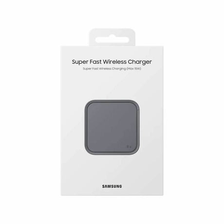 Безжично Зарядно Samsung Wireless Charging Pad EP-P2400BBE 15W, Черен (4)