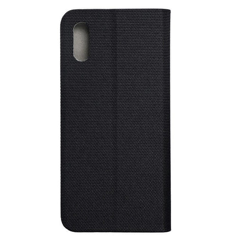 Луксозен Калъф за Xiaomi Redmi 9A, Sensitive Book Case, Черен (2)