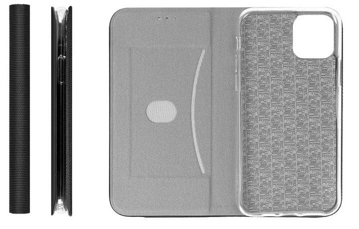 Луксозен Калъф за Samsung A23, Sensitive Book Case, Черен (4)