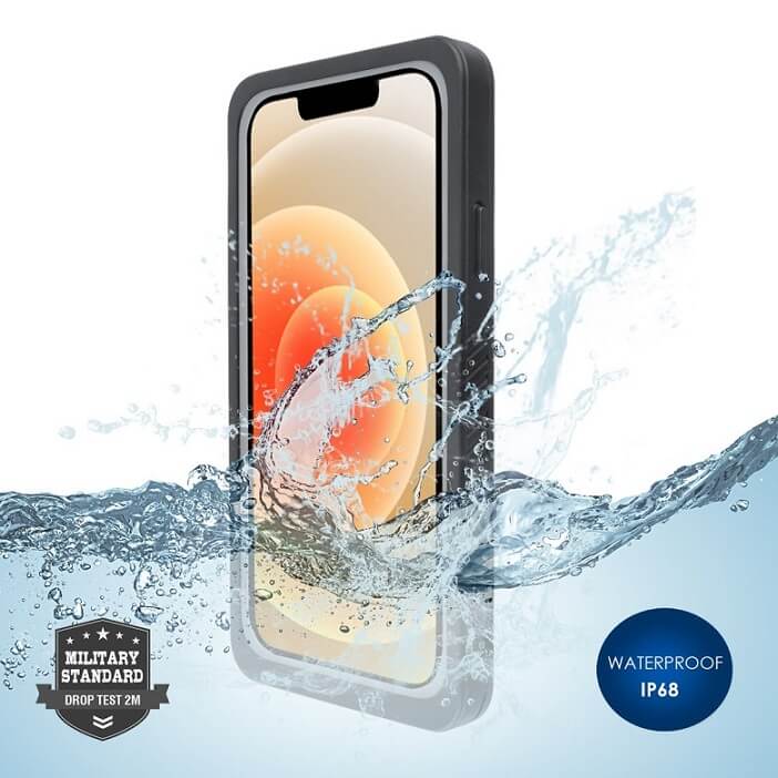 Водоустойчив Калъф за iPhone 13 Pro, 4Smarts Active Pro Stark Case, Черен