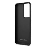 Кожен Калъф за Samsung S21 Ultra, Mercedes Urban Case, Черен (4)