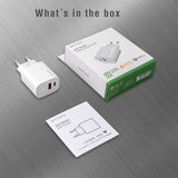 Комбинирано Бързо Зарядно, 4Smarts VoltPlug Adaptive 220v 25w, Черен (8)