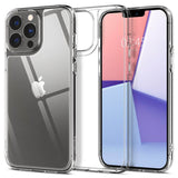 Противоударен Калъф за iPhone 13 Pro, Spigen Quartz Hybrid Case, Прозрачен