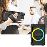 Калъф с Дръжка за Lenovo Tab M10 Plus 3th 10.6, Tech-Protect Solid360 Case, Черен (7)