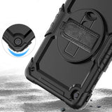 Калъф с Дръжка за Lenovo Tab M10 Plus 3th 10.6, Tech-Protect Solid360 Case, Черен (6)
