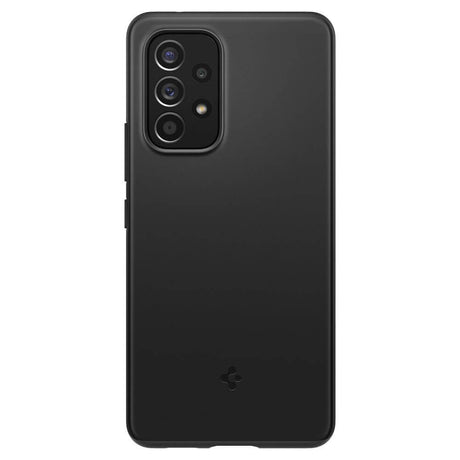 Противоударен Калъф за Samsung A53, Spigen Thin Fit Case, Черен (2)