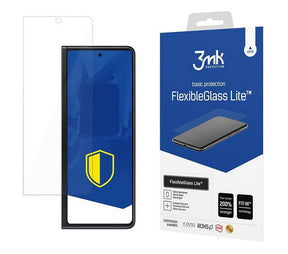 Гъвкав Протектор за Samsung Z Fold 3, 3MK FlexibleGlass Lite™, Прозрачен
