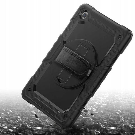 Калъф с Дръжка за Samsung Tab Tab S6 Lite 10.4, Tech-Protect Solid360 Case, Черен (4)