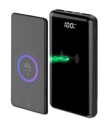 Външна Батерия с Безжично Зареждане, 4Smarts VoltHub Ultimate2 18W 10000 mAh, Черен