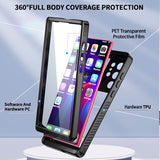 Водоустойчив Калъф за Samsung S22 Ultra, 4Smarts Active Pro Stark Case, Черен (4)
