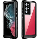 Водоустойчив Калъф за Samsung S22 Ultra, 4Smarts Active Pro Stark Case, Черен (3)