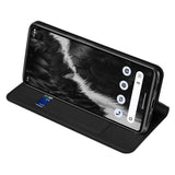 Кожен Калъф за Google Pixel 7, Dux Ducis Skin Pro Book Case, Черен (5)