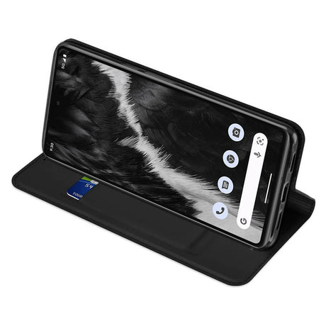 Кожен Калъф за Google Pixel 7, Dux Ducis Skin Pro Book Case, Черен (5)