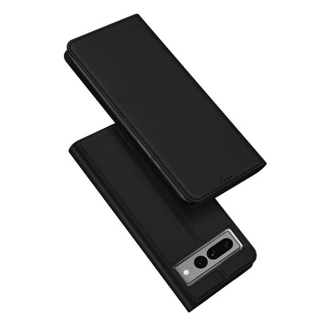 Кожен Калъф за Google Pixel 7 Pro, Dux Ducis Skin Pro Book Case, Черен (2)