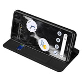 Кожен Калъф за Google Pixel 7 Pro, Dux Ducis Skin Pro Book Case, Черен (5)