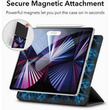 Тънък Калъф за iPad Pro 11, ESR Rebound Magnetic Case, Черен (6)
