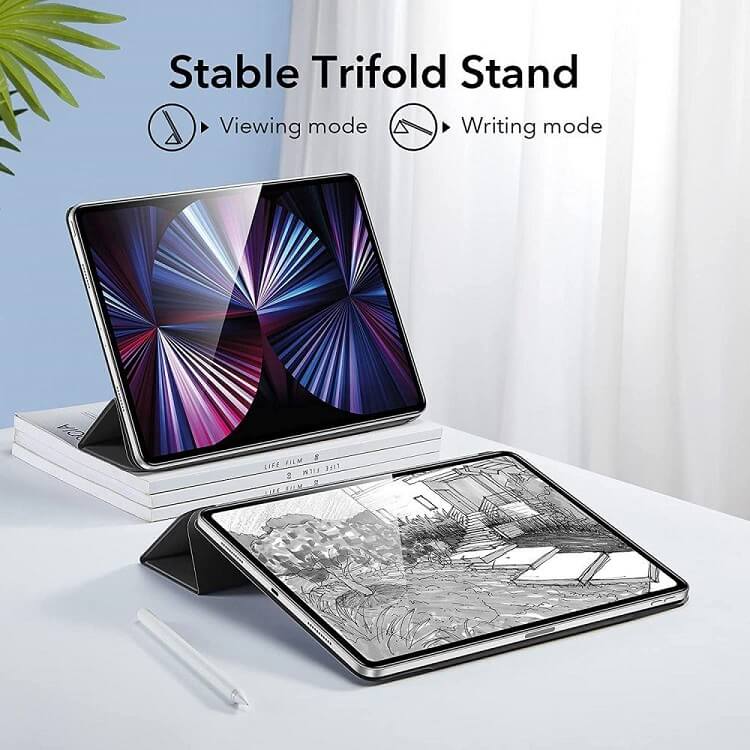 Тънък Калъф за iPad Pro 11, ESR Rebound Magnetic Case, Черен (7)