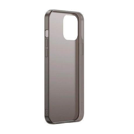 Тънък Матов Калъф за iPhone 12 Mini, Baseus Frosted Case, Прозрачен (3)