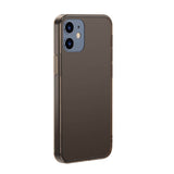 Тънък Матов Калъф за iPhone 12 Mini, Baseus Frosted Case, Прозрачен (2)