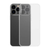 Тънък Матов Калъф за iPhone 13 Pro, Baseus Frosted Case, Прозрачен