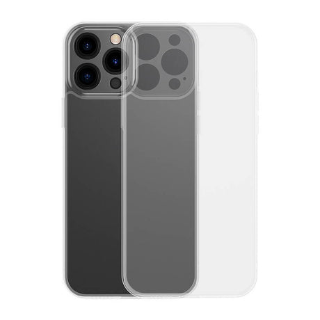 Тънък Матов Калъф за iPhone 13 Pro, Baseus Frosted Case, Прозрачен