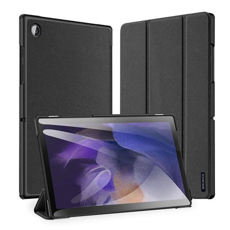 Калъф с Поставка за Samsung Tab A8 10.5, Dux Ducis Domo Case, Черен