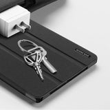 Калъф с Поставка за Samsung Tab A8 10.5, Dux Ducis Domo Case, Черен (5)
