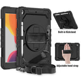 Калъф с Дръжка за iPad 9/ 8/ 7 10.2", Tech-Protect Solid360 Case, Черен (3)