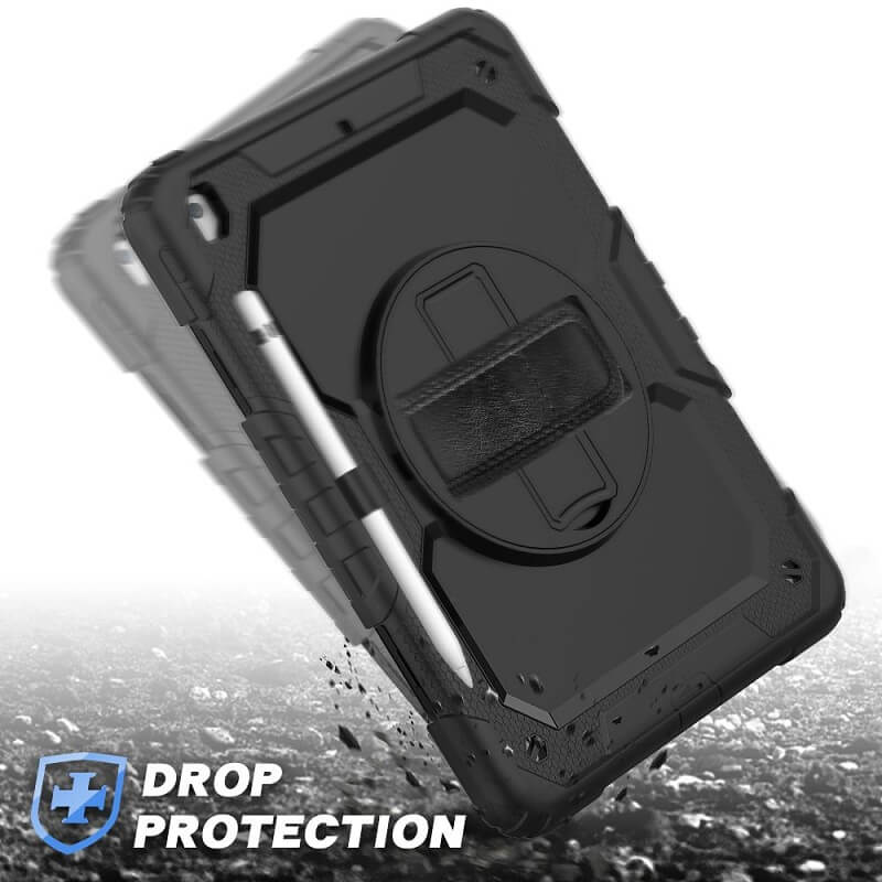 Калъф с Дръжка за iPad 9/ 8/ 7 10.2", Tech-Protect Solid360 Case, Черен (6)