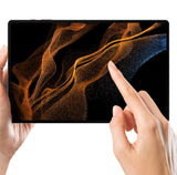 Оригинален Протектор за Samsung Tab S10/S9/S8/S7 (Plus) 12.4, Anti-Reflecting Folio Glass EF-UX800CTE, Прозрачен (3)