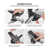 Стойка за Велосипед и Мотор, Ringke Spider Grip Moount Holder, Черен (8)
