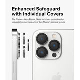 Протектор за Камерата на iPhone 14 Pro, Ringke Cam Lens Frame Glass 2бр., Черен (3)