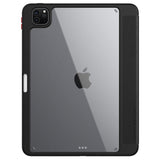 Калъф с Pen Поставка за iPad Pro 11, Nillkin Bevel Leather, Черен (3)