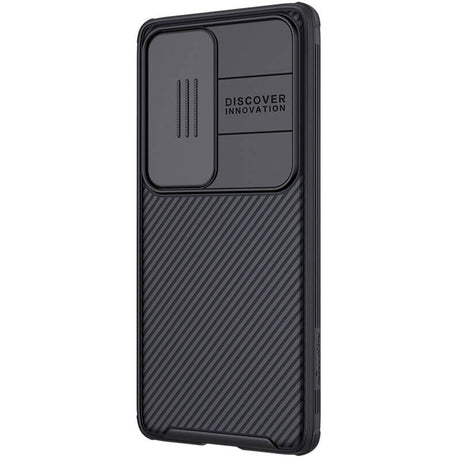 Калъф с Плъзгач за Камера за Huawei P50 Pro, Nillkin CamShield Case, Черен (2)