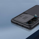 Калъф с Плъзгач за Камера за Huawei P50 Pro, Nillkin CamShield Case, Черен (5)