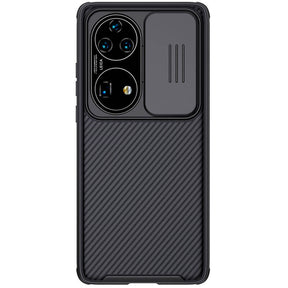 Калъф с Плъзгач за Камера за Huawei P50 Pro, Nillkin CamShield Case, Черен