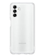 Оригинален Силиконов Калъф за Samsung A04S, Soft Clear Cover Case EF-QA047TTE, Прозрачен