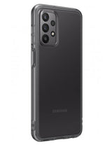 Оригинален Силиконов Калъф за Samsung A23, Soft Clear Cover Case EF-QA235TBE, Черен (3)